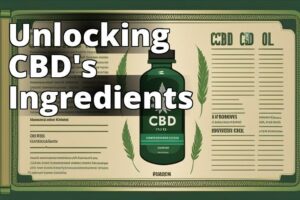 Colorado Cures Cbd Oil Ingredients: Unraveling Benefits And Usage